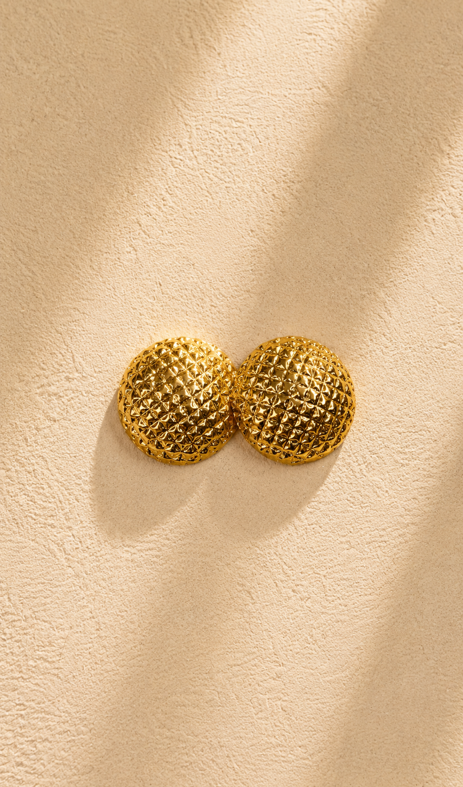 Aretes de círculo con trama-C0 Aretes de círculo con trama