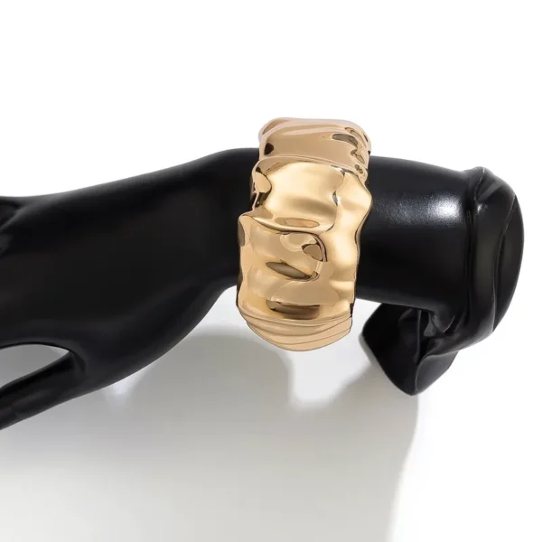 Pulsera chunky color oro